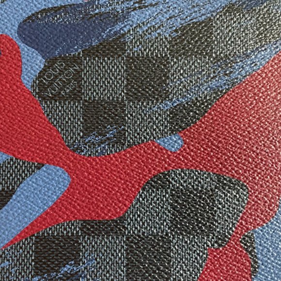 Louis Vuitton Poche Documents Portfolio in Damier Graphite Camouflage Rare - Picture 3 of 4